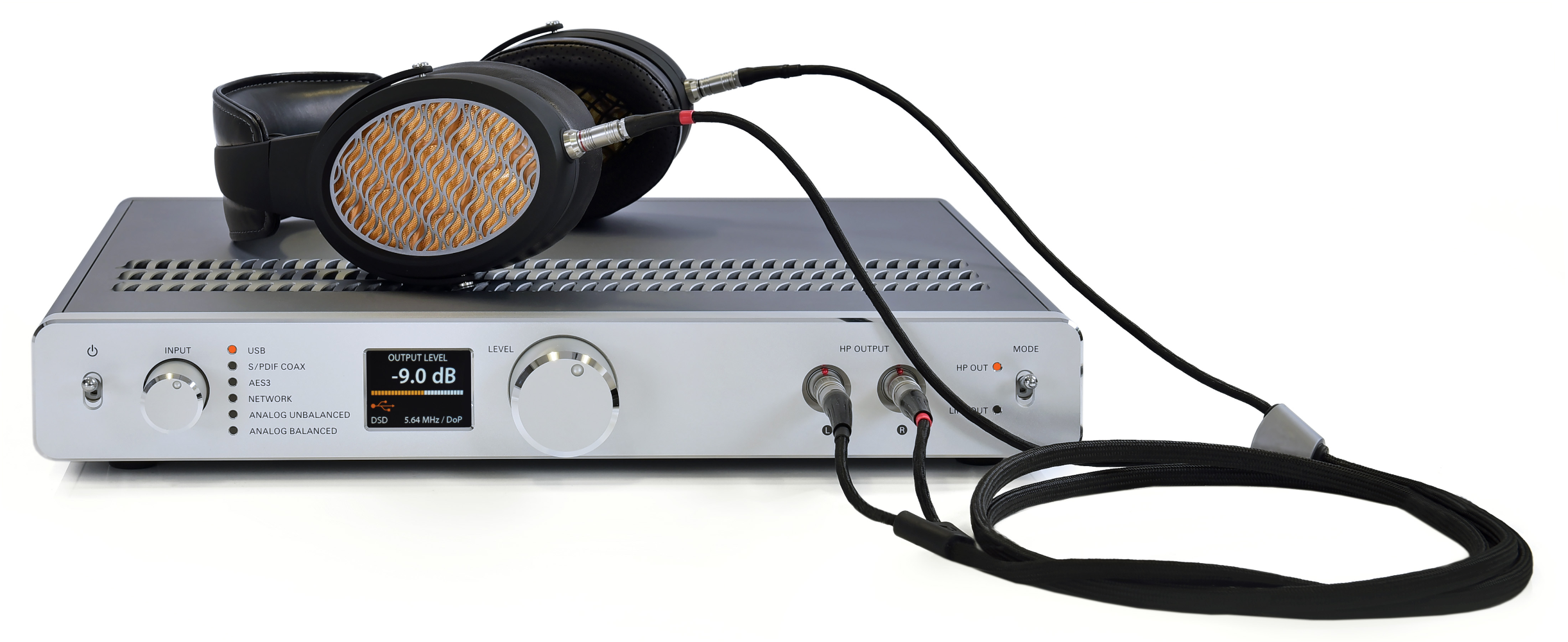 Complete Balanced Push Pull Electrostatic Headphone System
