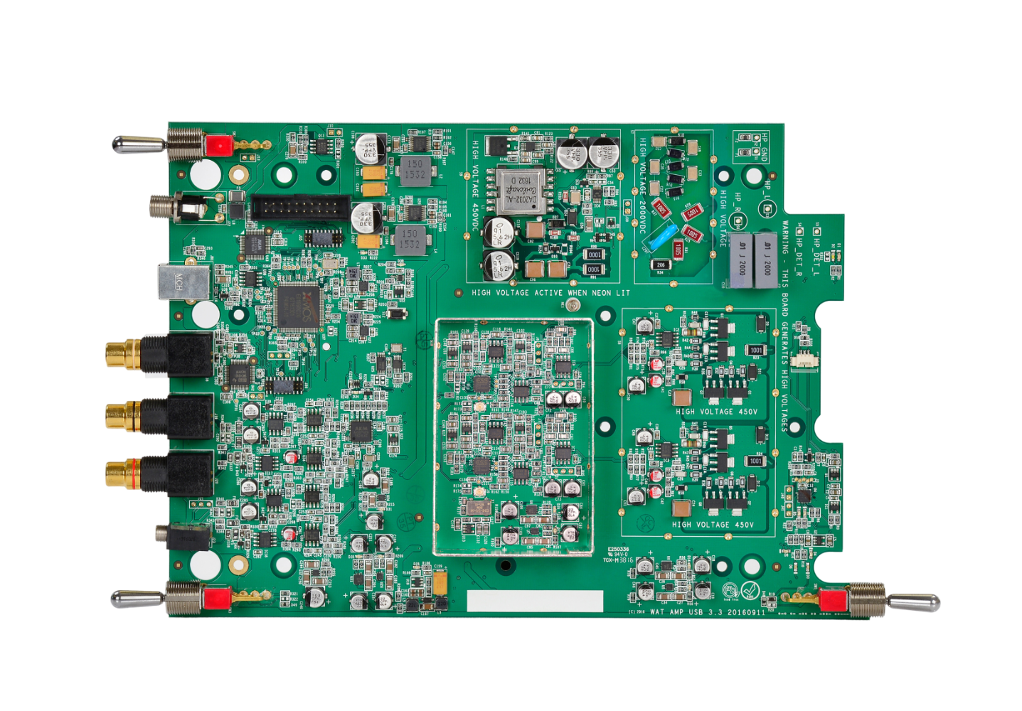 Headphone Amplifier/DAC/Preamplifier – Main PCB