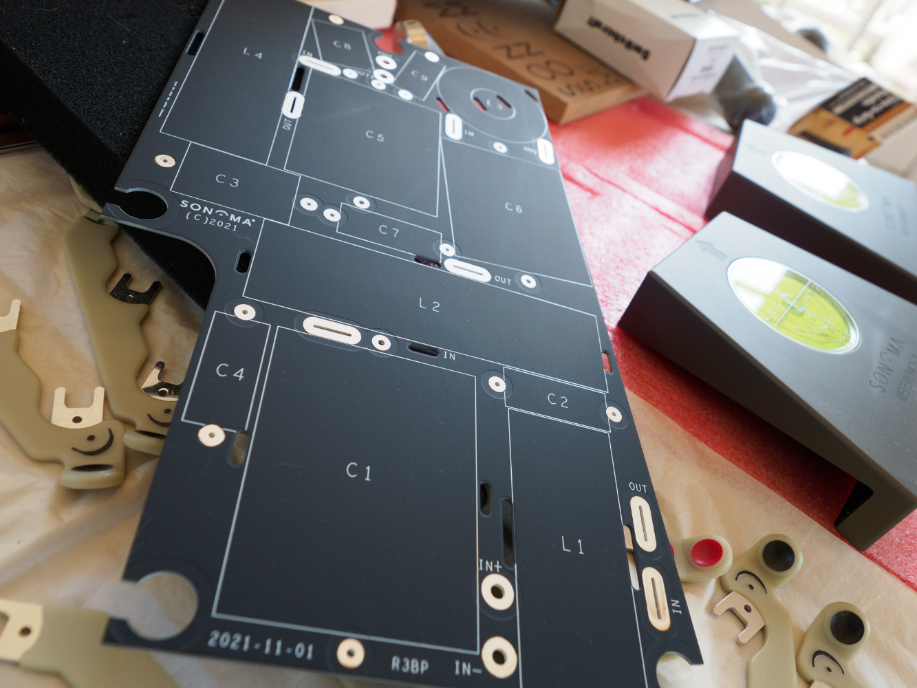 Loudspeaker Crossover Network PCB